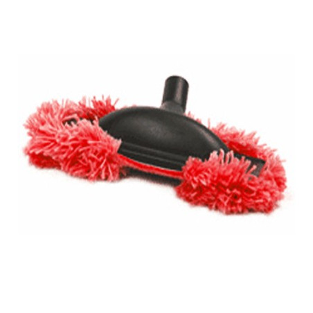 Brosse mop rouge speciale parquet