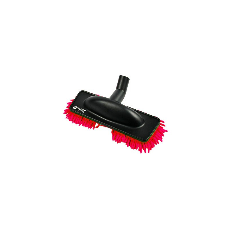 Brosse rasta mop microfibre rouge speciale parquet