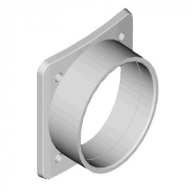 Bride incurvée pour aspirateur centralisé