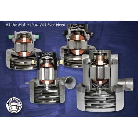 MOTEUR Ametek Lamb 117123-00 il remplace le 116859,le 119707 et le 119549